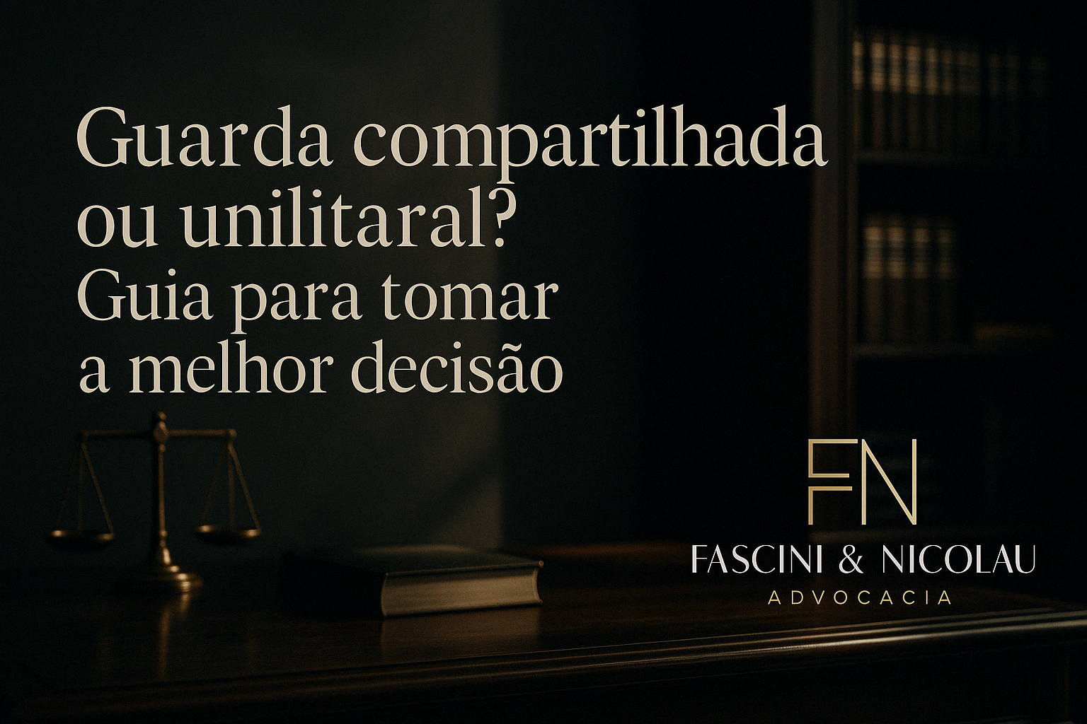 Guarda compartilhada ou unilateral? Guia para tomar a melhor decisão - Fascini e Nicolau Advocacia - Jandaia do Sul